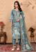 Picture of Gorgeous Cotton Light Blue Readymade Salwar Kameez