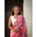 Picture of Admirable Cotton Pale Violet Red Saree