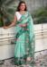 Picture of Statuesque Cotton Dark Sea Green Saree