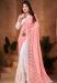 Picture of Beauteous Georgette Light Coral Saree