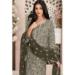 Picture of Nice Georgette Grey Straight Cut Salwar Kameez