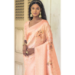 Picture of Nice Silk Peach Puff Saree