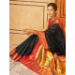 Picture of Graceful Silk Black Saree