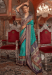 Picture of Admirable Silk Dark Sea Green Saree