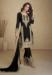 Picture of Beautiful Georgette Black Straight Cut Salwar Kameez