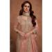 Picture of Chiffon Rosy Brown Straight Cut Salwar Kameez