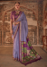 Picture of Stunning Silk Light Slate Grey Saree