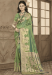 Picture of Marvelous Silk Dark Khaki Saree