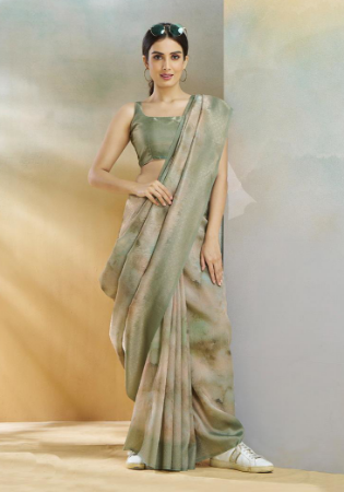 Picture of Marvelous Silk Rosy Brown Saree