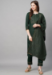 Picture of Fascinating Cotton Sea Green Readymade Salwar Kameez