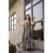 Picture of Shapely Rayon Dim Gray Readymade Gown