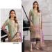 Picture of Statuesque Georgette Silver Straight Cut Salwar Kameez