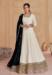 Picture of Grand Georgette Off White Anarkali Salwar Kameez