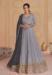 Picture of Lovely Georgette Dim Gray Anarkali Salwar Kameez