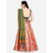 Picture of Alluring Satin & Silk Dark Khaki Lehenga Choli