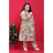 Picture of Magnificent Rayon & Chiffon Grey Kurtis And Tunic