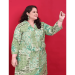 Picture of Pretty Rayon Dark Sea Green Kurtis & Tunic