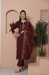 Picture of Lovely Silk Maroon Readymade Salwar Kameez