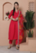 Picture of Fascinating Silk Crimson Readymade Salwar Kameez