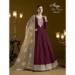 Picture of Marvelous Chiffon Maroon Anarkali Salwar Kameez