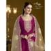 Picture of Appealing Chiffon Dark Red Anarkali Salwar Kameez