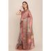 Picture of Charming Linen Dark Salmon Saree