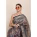 Picture of Delightful Linen Dark Slate Grey Saree