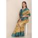 Picture of Pretty Linen Dark Khaki Saree