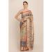 Picture of Graceful Linen Tan Saree