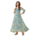 Picture of Sublime Georgette Light Steel Blue Readymade Gown