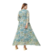 Picture of Sublime Georgette Light Steel Blue Readymade Gown