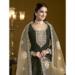 Picture of Pretty Chiffon Black Anarkali Salwar Kameez