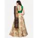 Picture of Gorgeous Satin & Silk Antique White Lehenga Choli