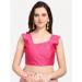 Picture of Delightful Satin & Silk Light Coral Lehenga Choli