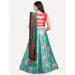 Picture of Satin & Silk Medium Aqua Marine Lehenga Choli