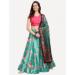 Picture of Satin & Silk Medium Aqua Marine Lehenga Choli