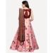 Picture of Delightful Satin & Silk Burly Wood Lehenga Choli