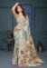 Picture of Shapely Chiffon & Silk Silver Saree