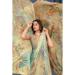 Picture of Gorgeous Chiffon & Silk Burly Wood Saree