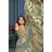 Picture of Shapely Chiffon & Silk Grey Saree