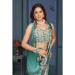 Picture of Excellent Chiffon & Silk Sea Green Saree