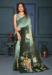 Picture of Enticing Chiffon & Silk Dark Sea Green Saree