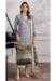 Picture of Georgette Light Slate Grey Straight Cut Salwar Kameez