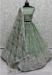 Picture of Graceful Chiffon Dark Sea Green Lehenga Choli