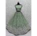 Picture of Graceful Chiffon Dark Sea Green Lehenga Choli