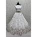 Picture of Stunning Chiffon Ghost White Lehenga Choli