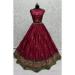 Picture of Pretty Silk Maroon Lehenga Choli