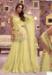 Picture of Georgette Burly Wood Straight Cut Salwar Kameez