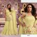 Picture of Georgette Burly Wood Straight Cut Salwar Kameez