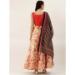 Picture of Magnificent Satin & Silk Wheat Lehenga Choli